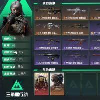 总资产171.3M 5干员外观 1近战 23传说枪械 烽火：三角洲巅峰 战场：列兵